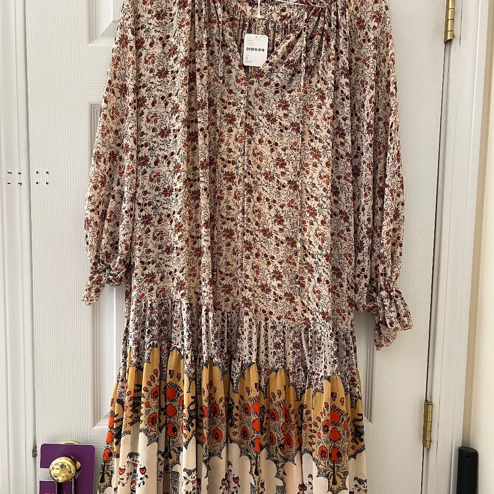 Free People Boho Floral Dress